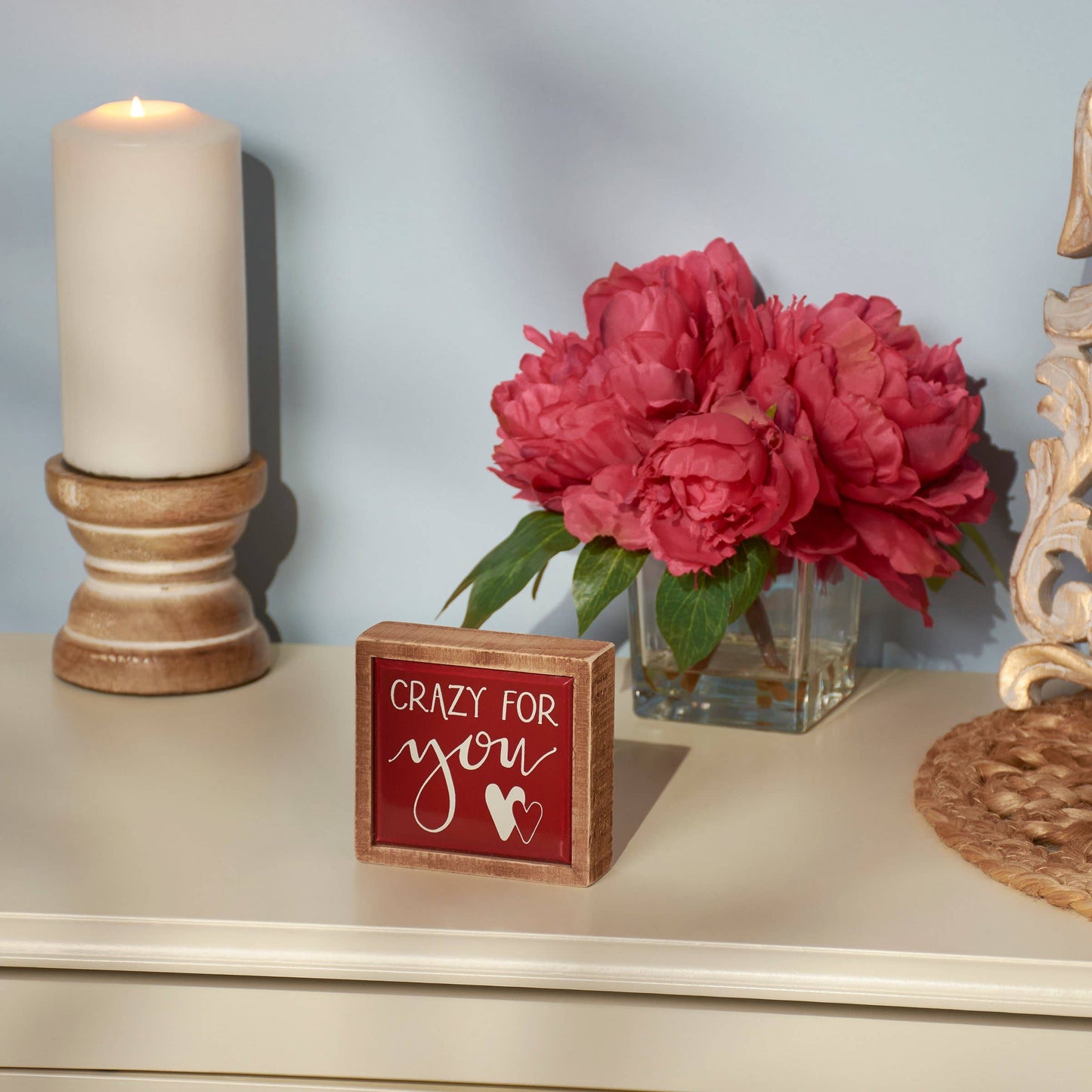 Crazy For You Box Sign Mini