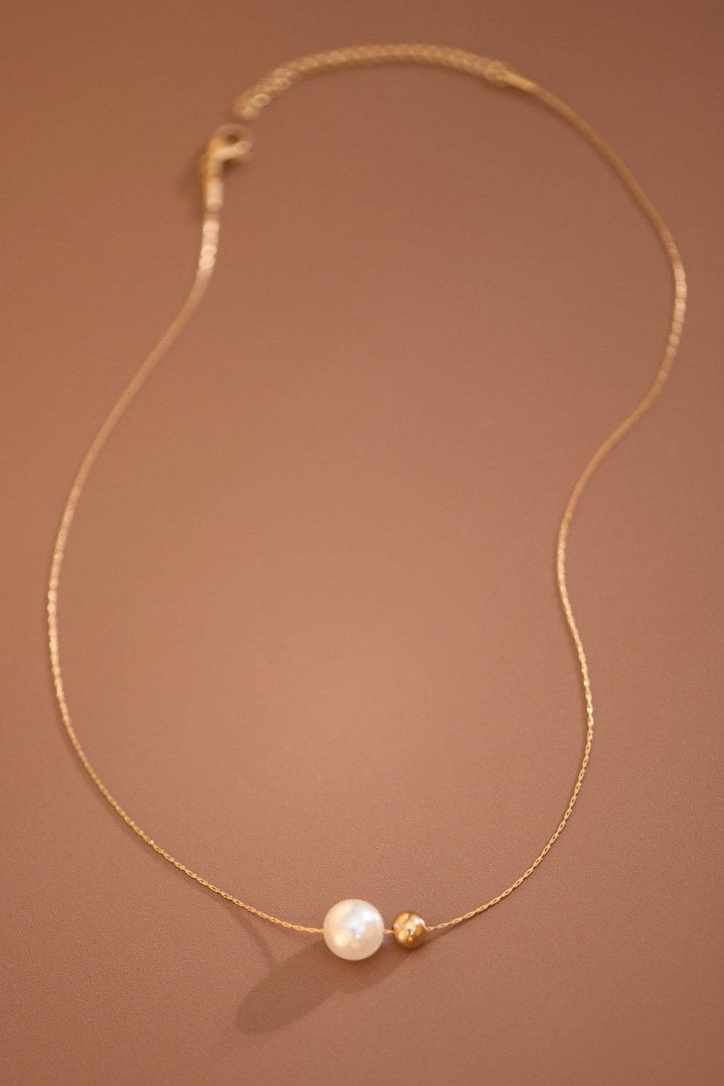 18K Gold Plated Waterproof Stainless Steel Chain Necklace - 7803