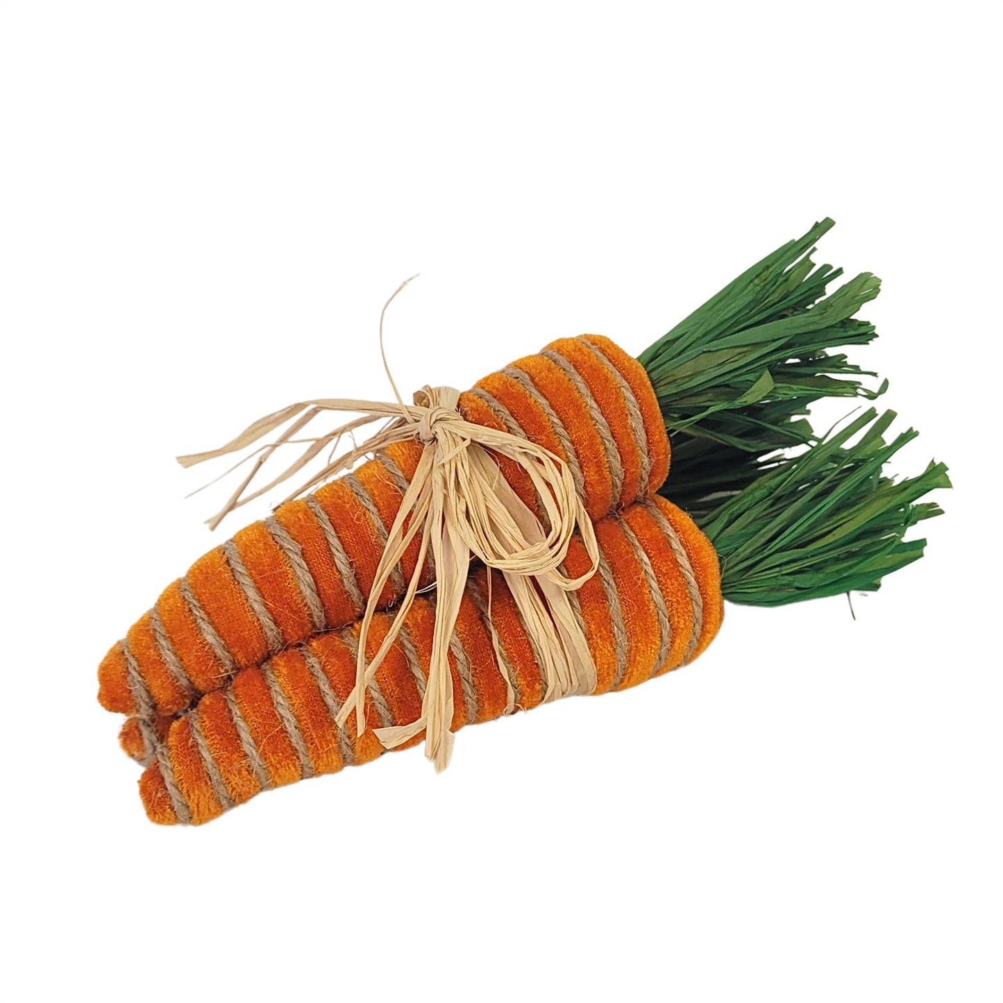 Easter Velvet Carrot Bundle of 3 - 8.5"