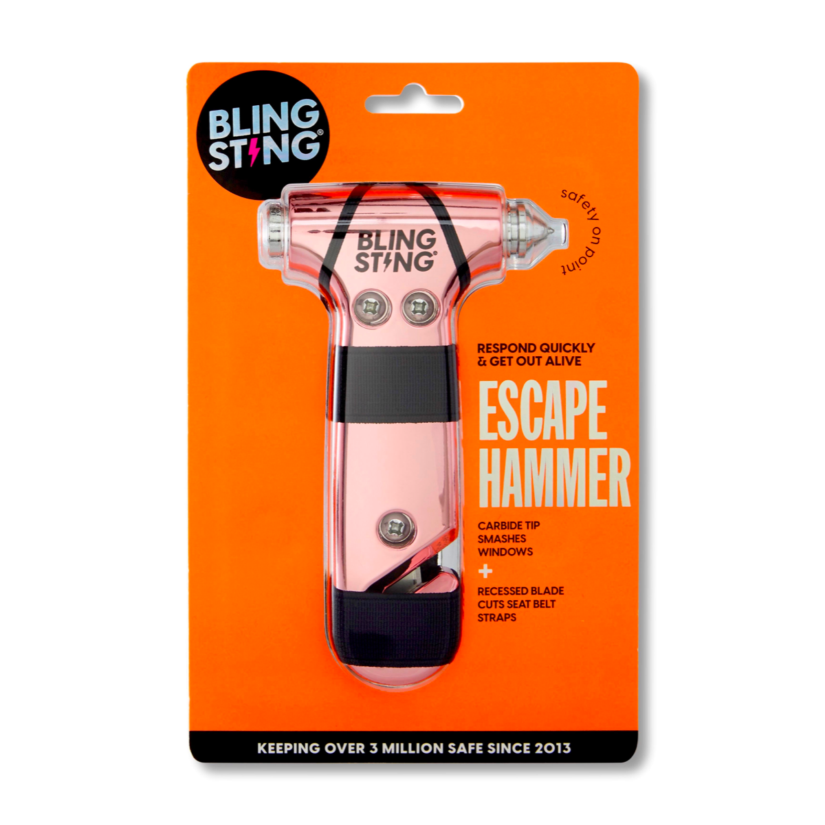 Emergency Escape Hammer | Blush
Pink