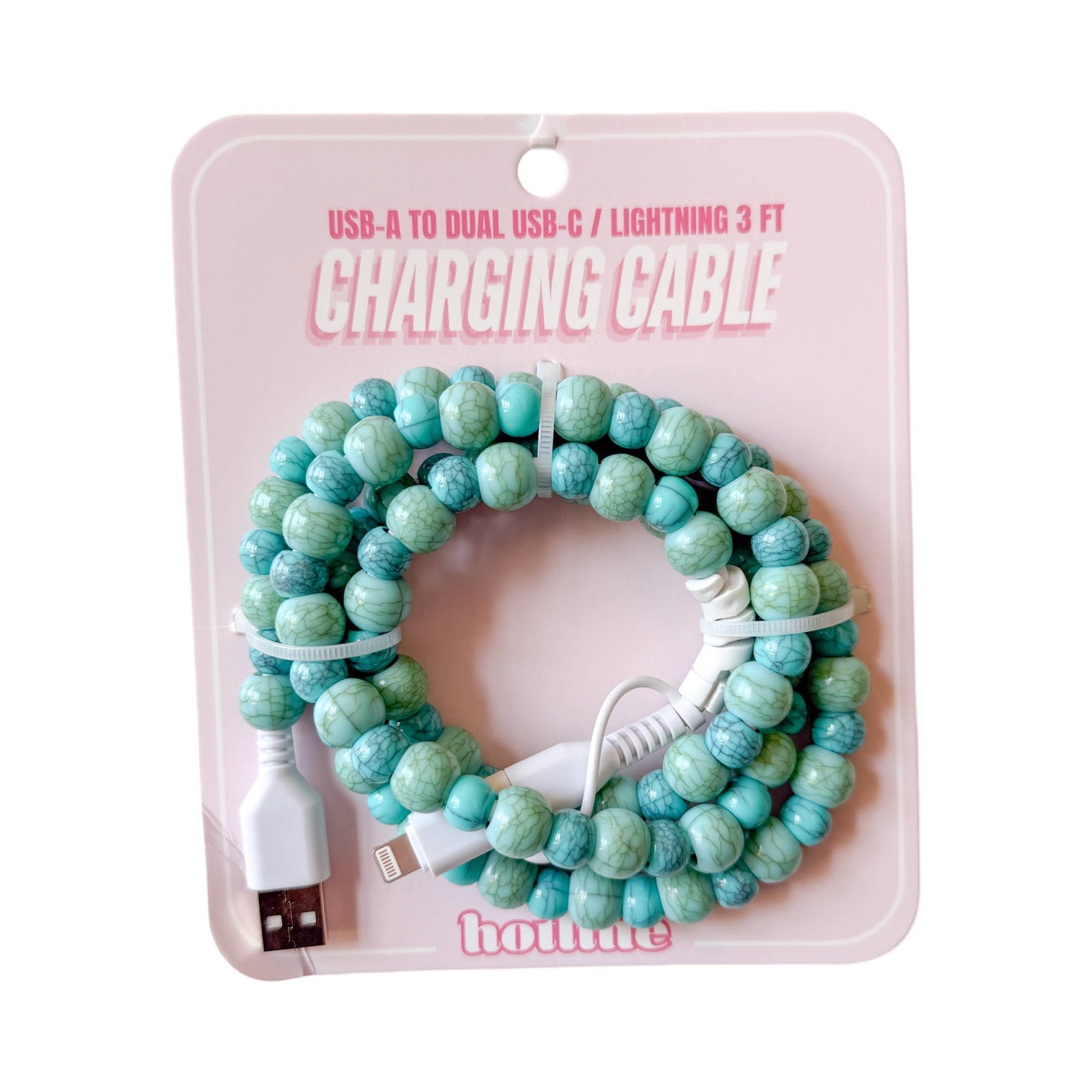 Charging Cable - Turquoise Mix - Christmas Gift