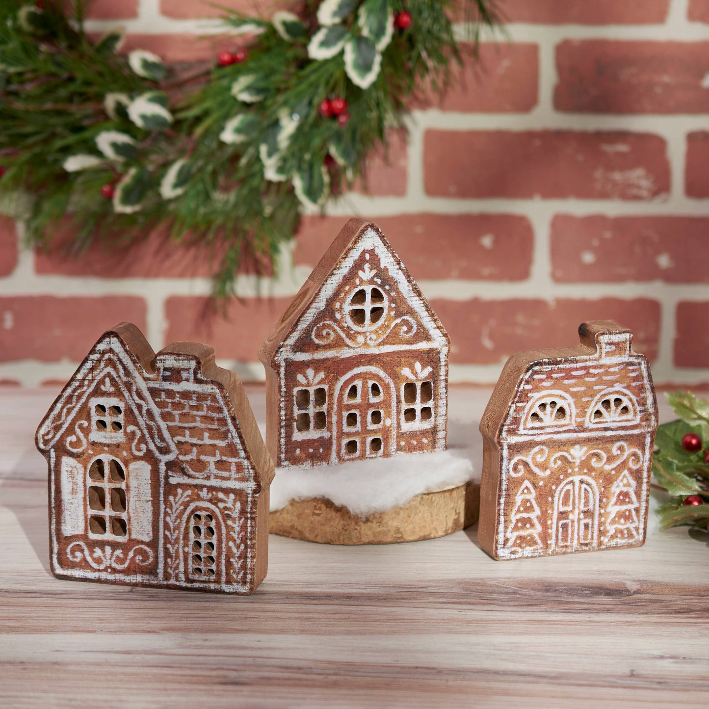 Gingerbread Village Chunky Sitter