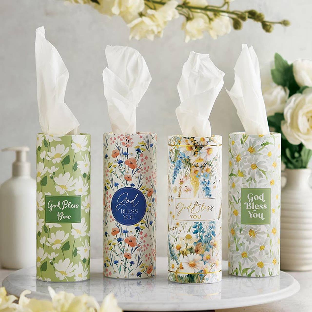 Tissue Display - Daisy