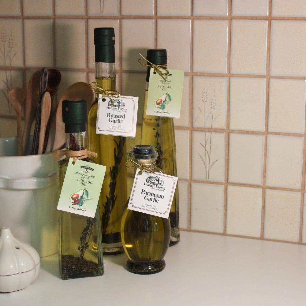 Italian Herb Infused Avocado Oil, Etched (375mL)
