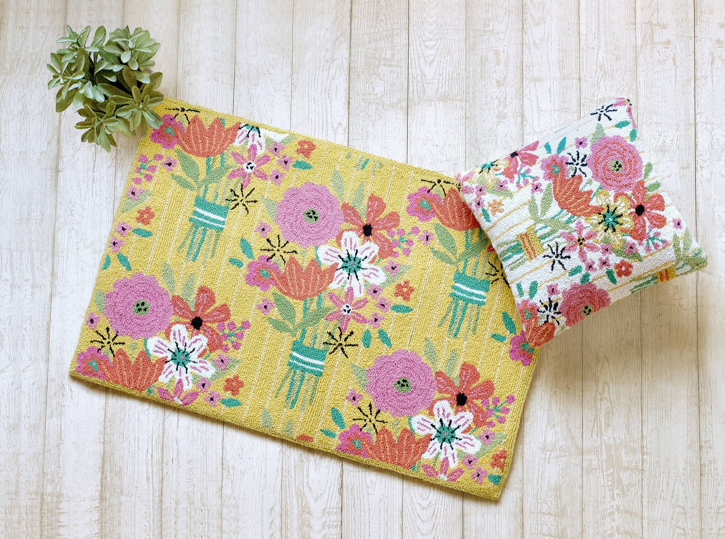 Spring Fling Hook PillowGarden Party Butterfly Hook Pillow - Suzanne Nicoll