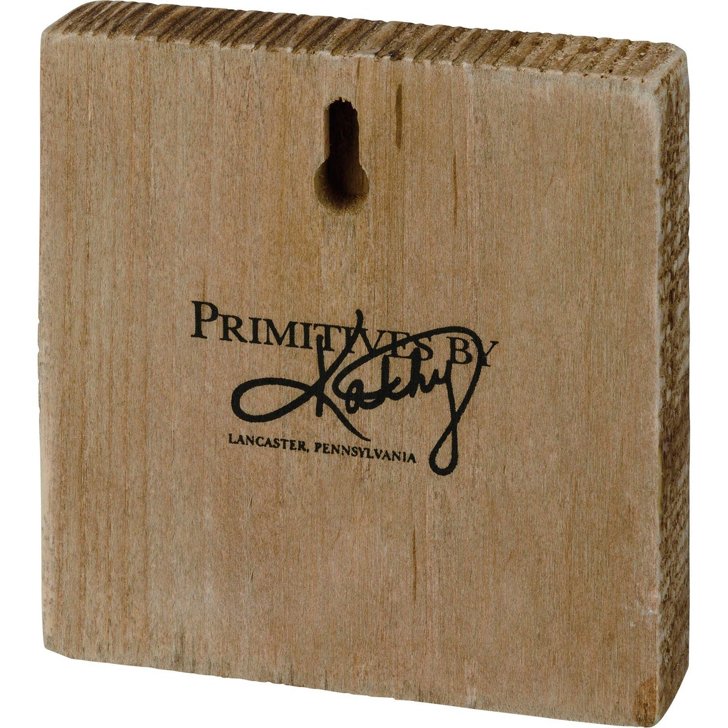 Orange Cat Block Sign