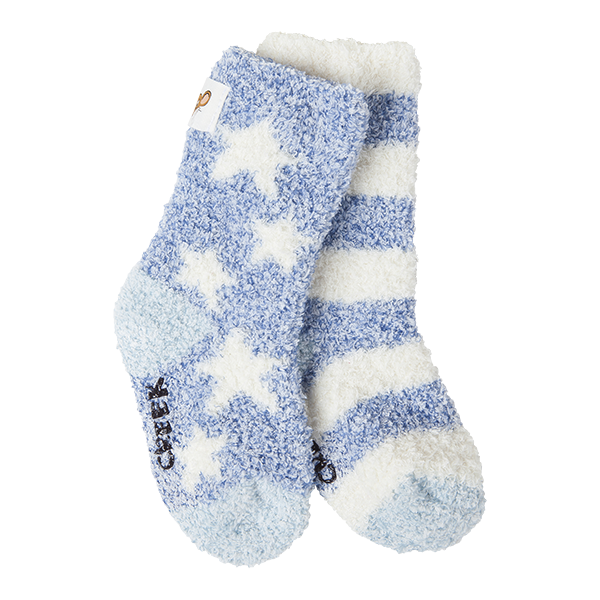 Kids Cozy Crew Stars and Stripes