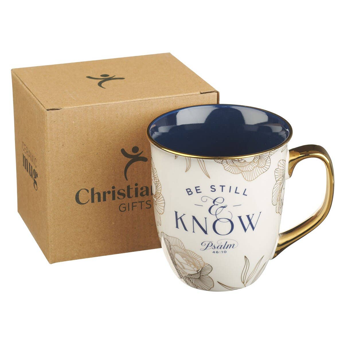 Mug Navy Be Still Ps. 46:10