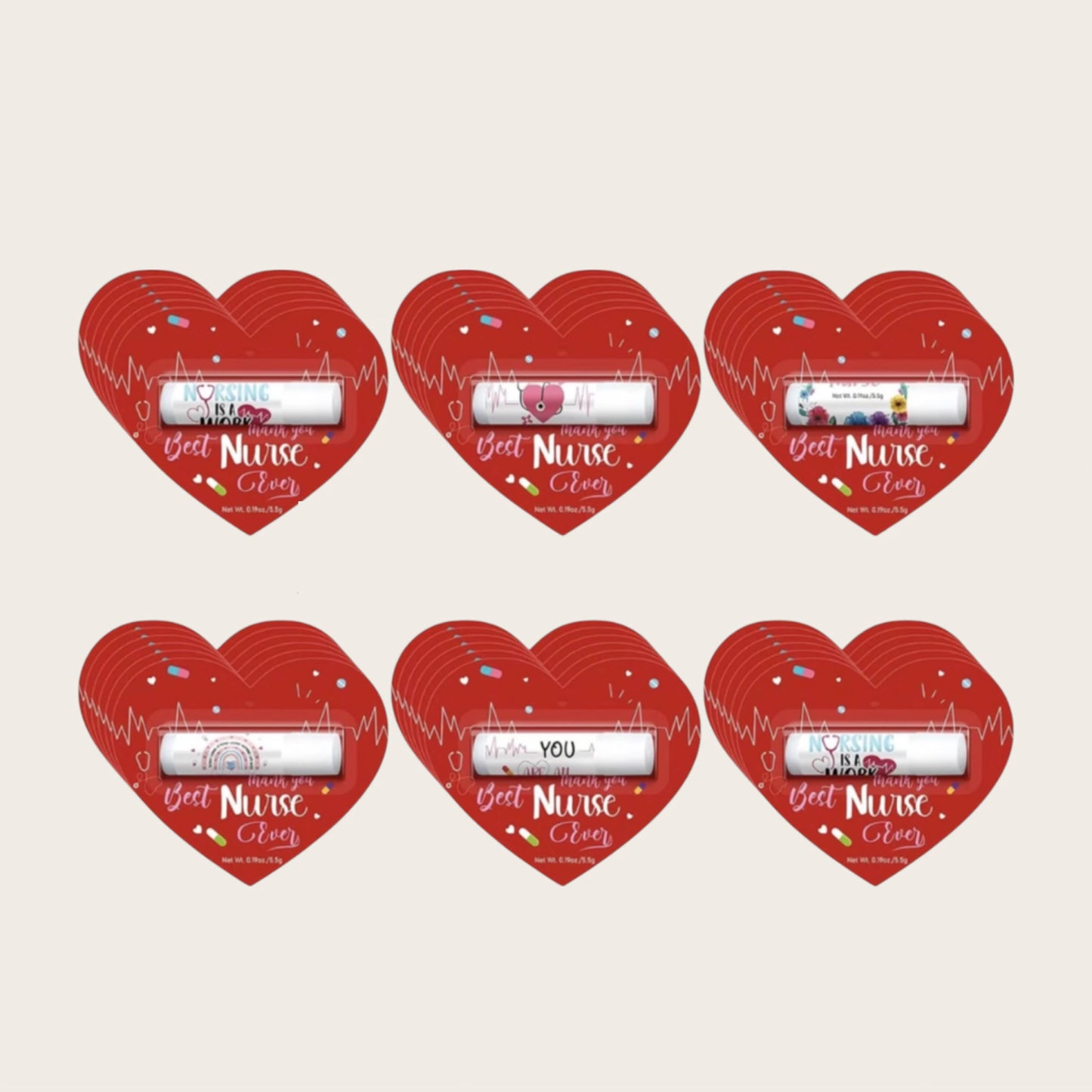 Nurse theme lip balm sets