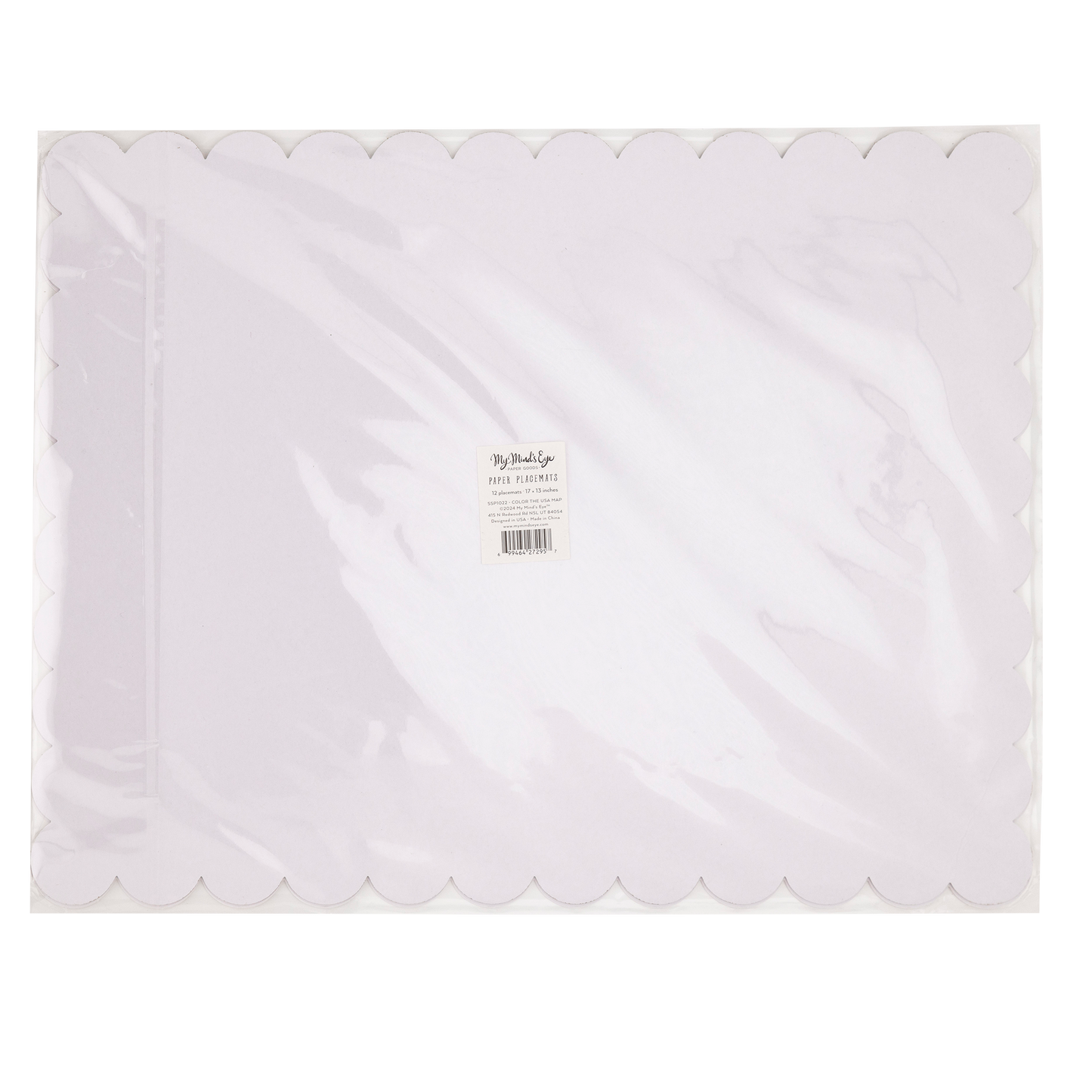 SSP1022 - Color the USA Map Paper Placemat