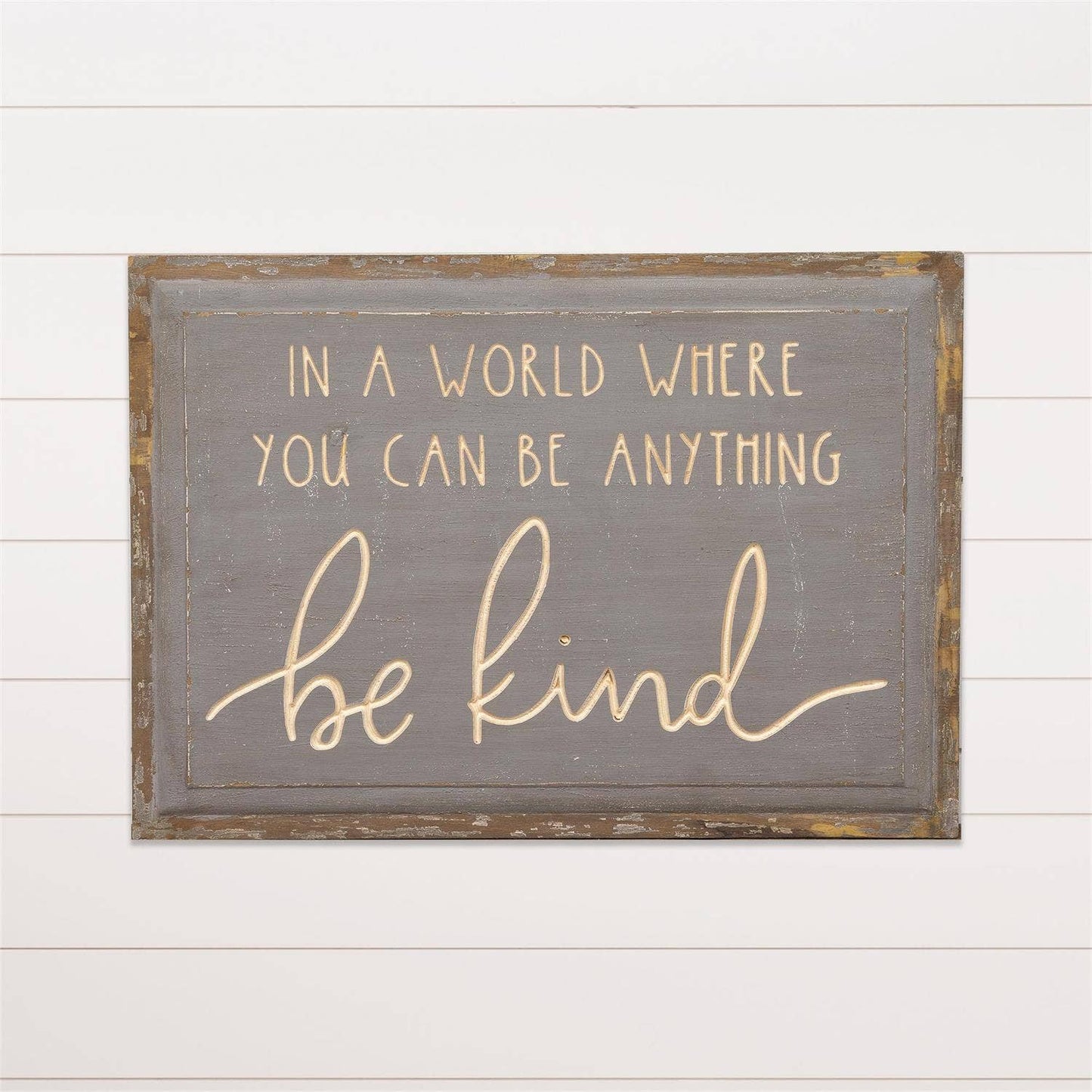 Carved Sign - Be Kind (PC)