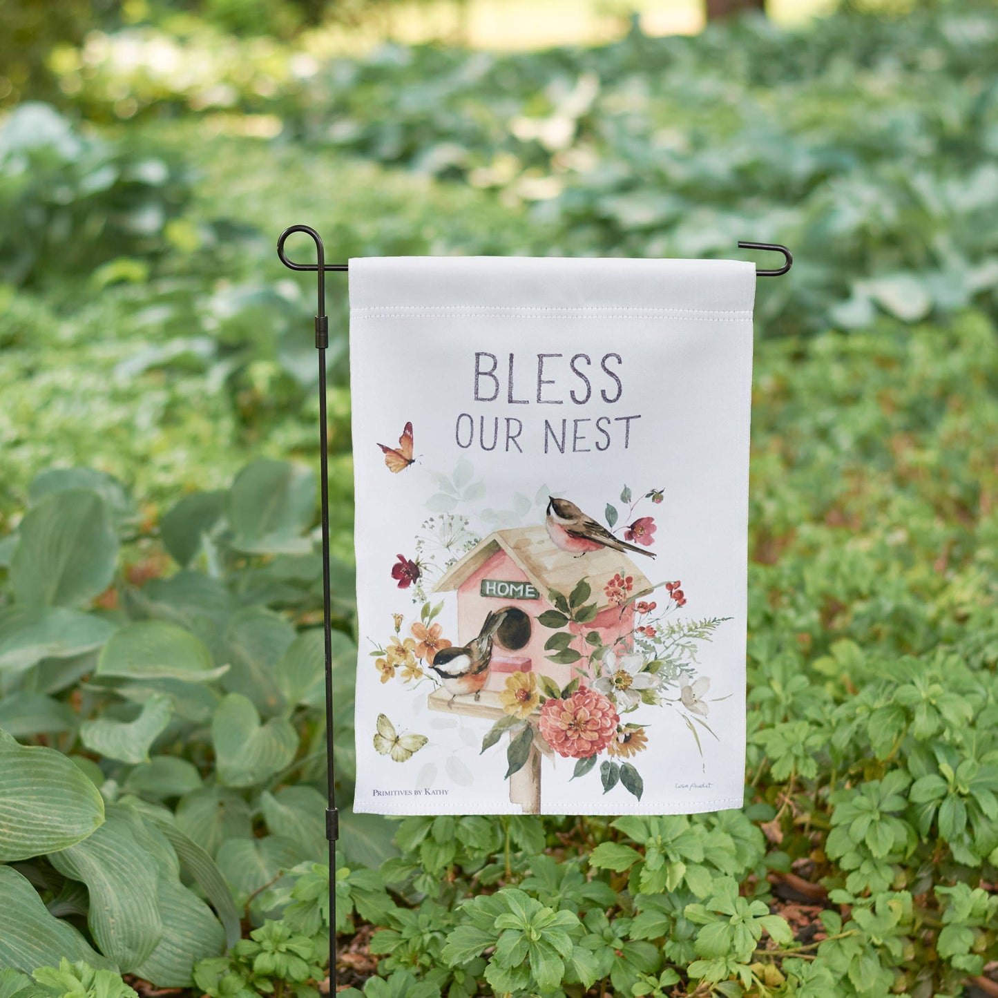 Our Nest Garden Flag