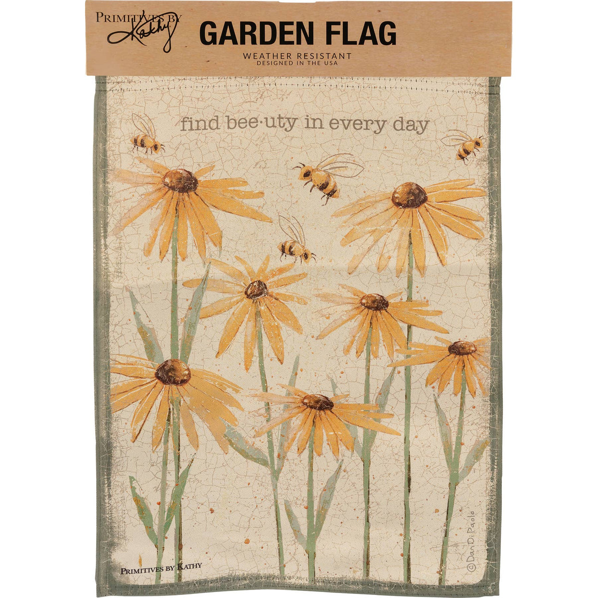 Find Beeuty In Every Day Garden Flag