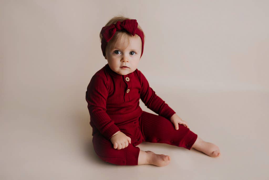 Baby Ribbed Playsuit with Pockets