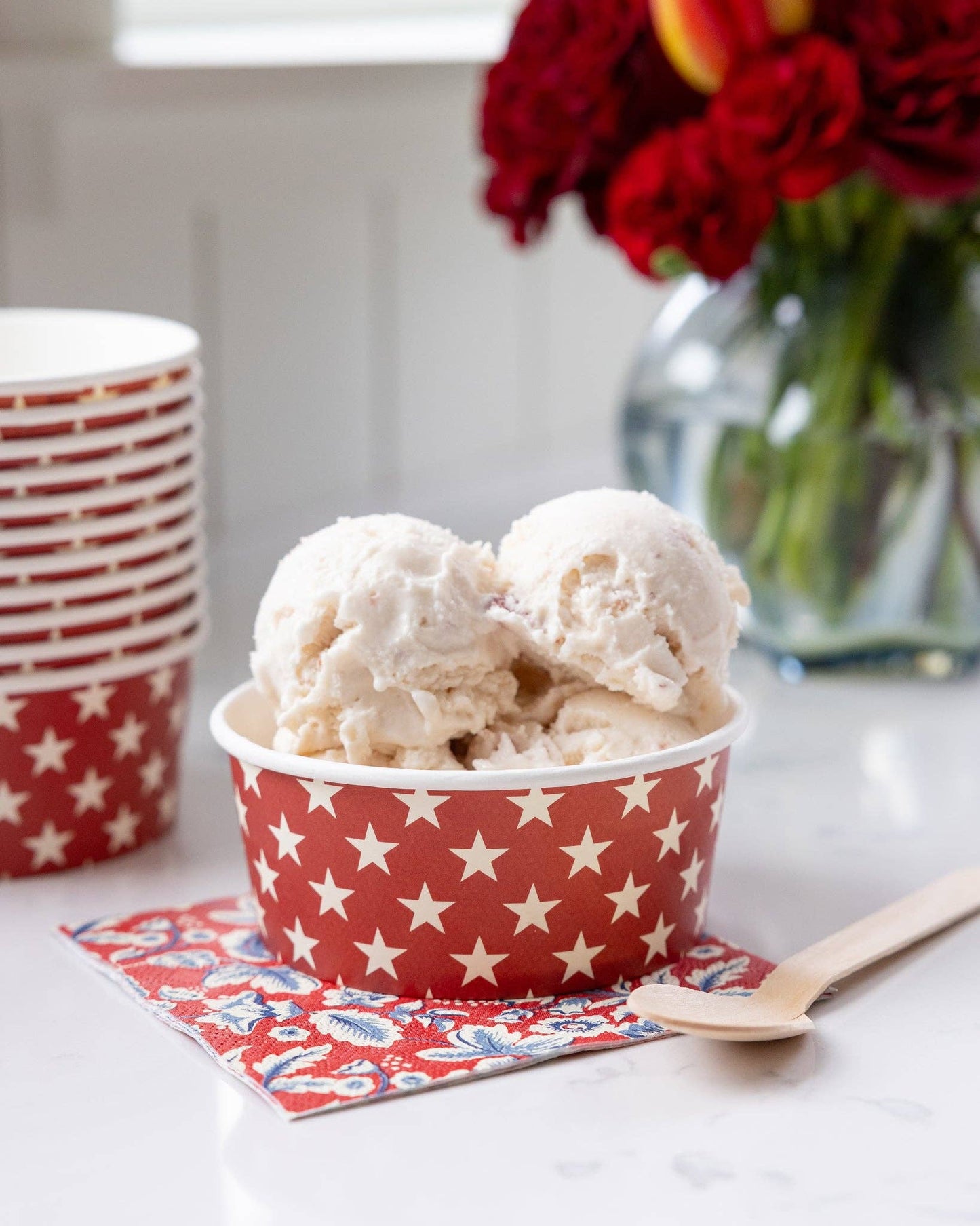 HAM1017 - Hamptons Star Paper Sundae Cups