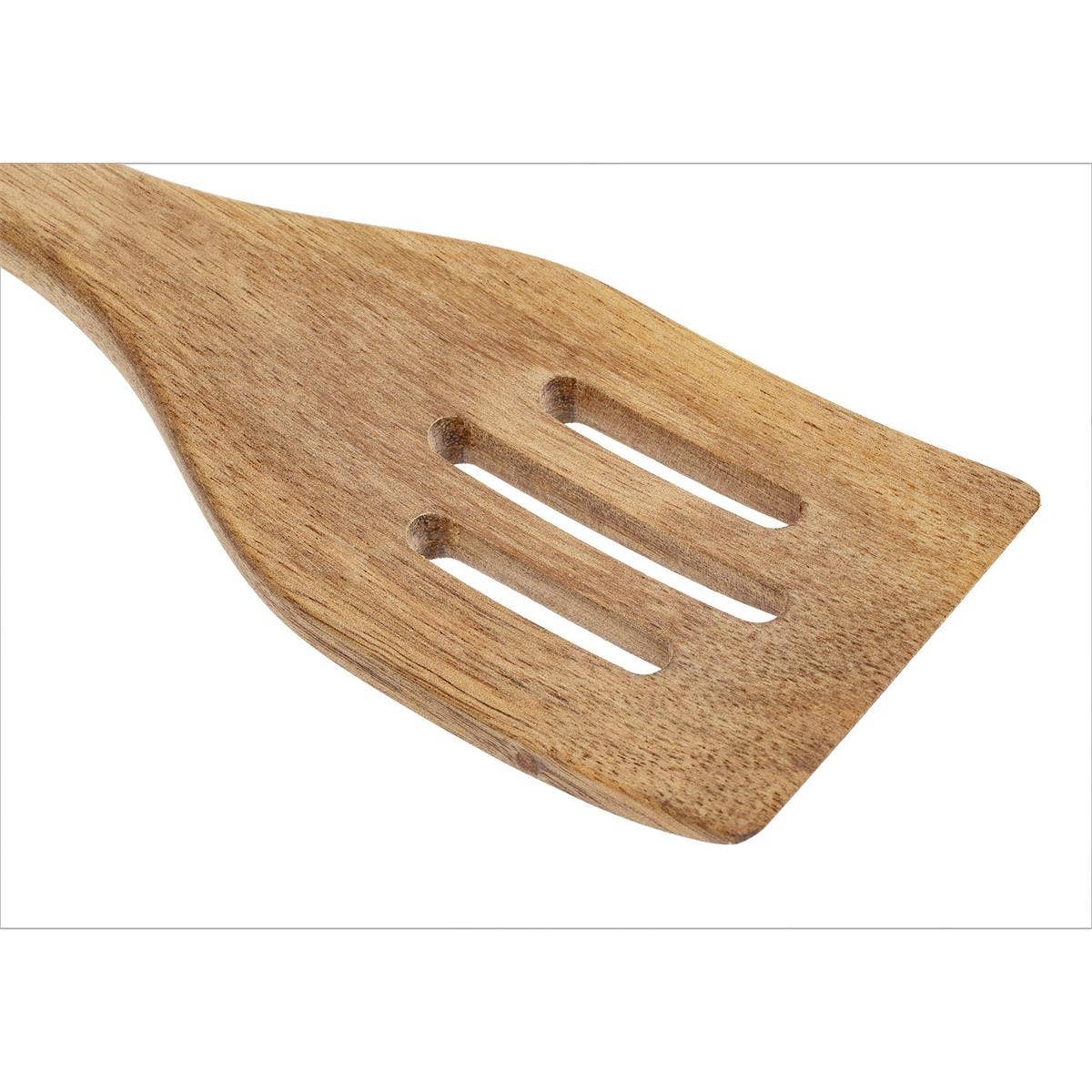 Luciano Gourmet Acacia Wood Kitchen Utensil Set