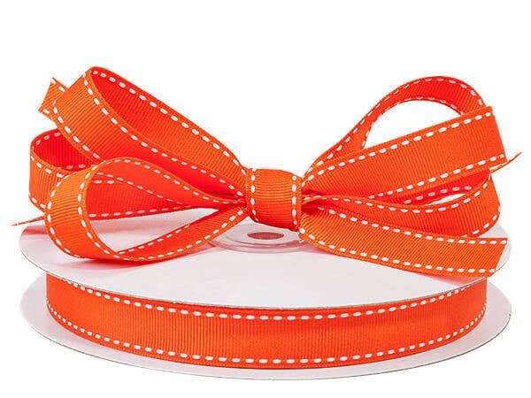 Saddlestitch Grosgrain Ribbon