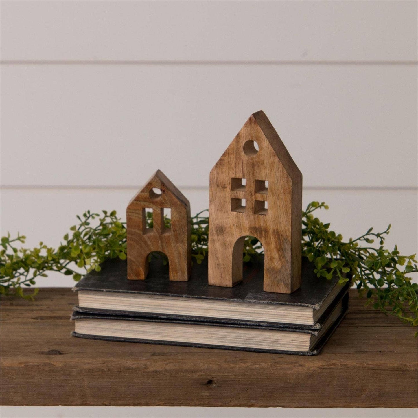 Chunky Mango Wood Block House