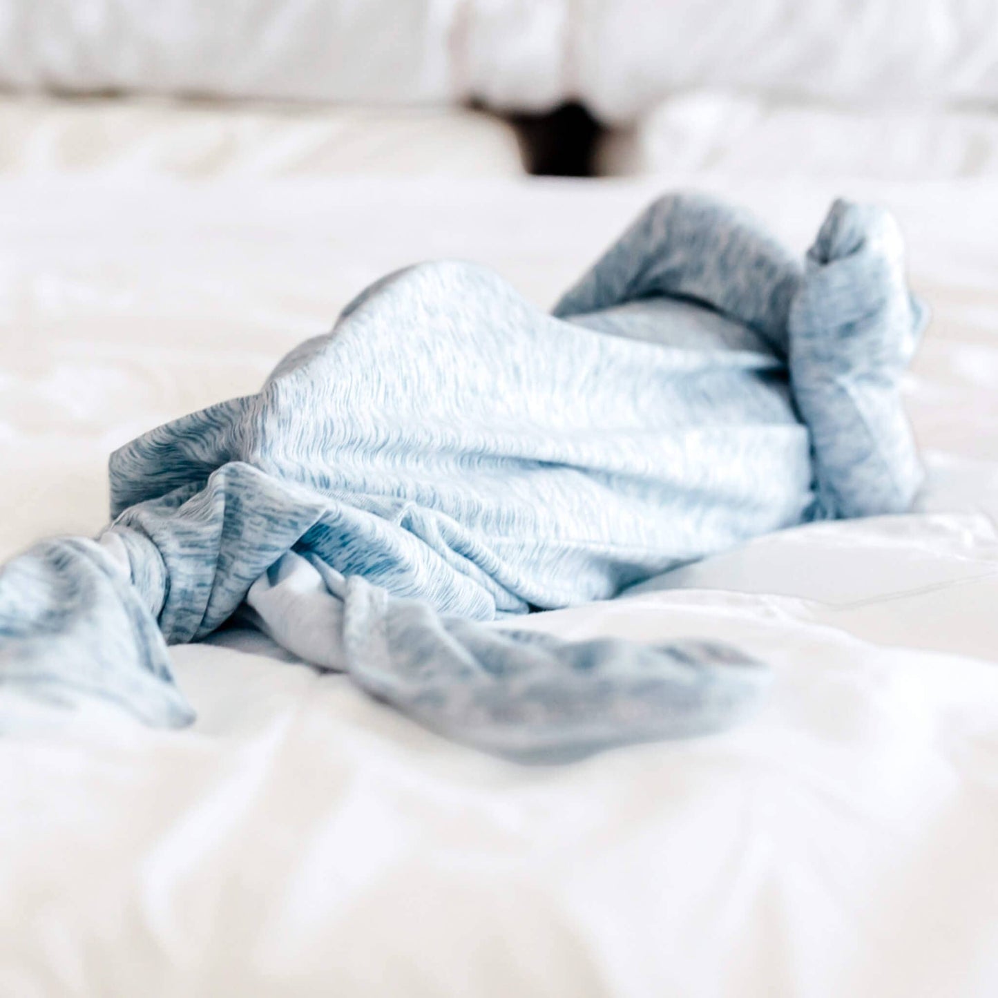 Newborn Knotted Gown - Lennon