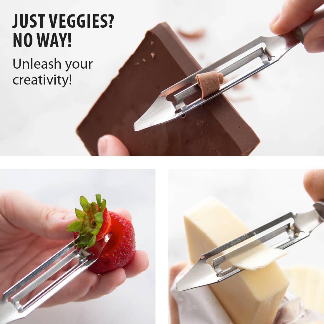 Silver Vegetable Peeler