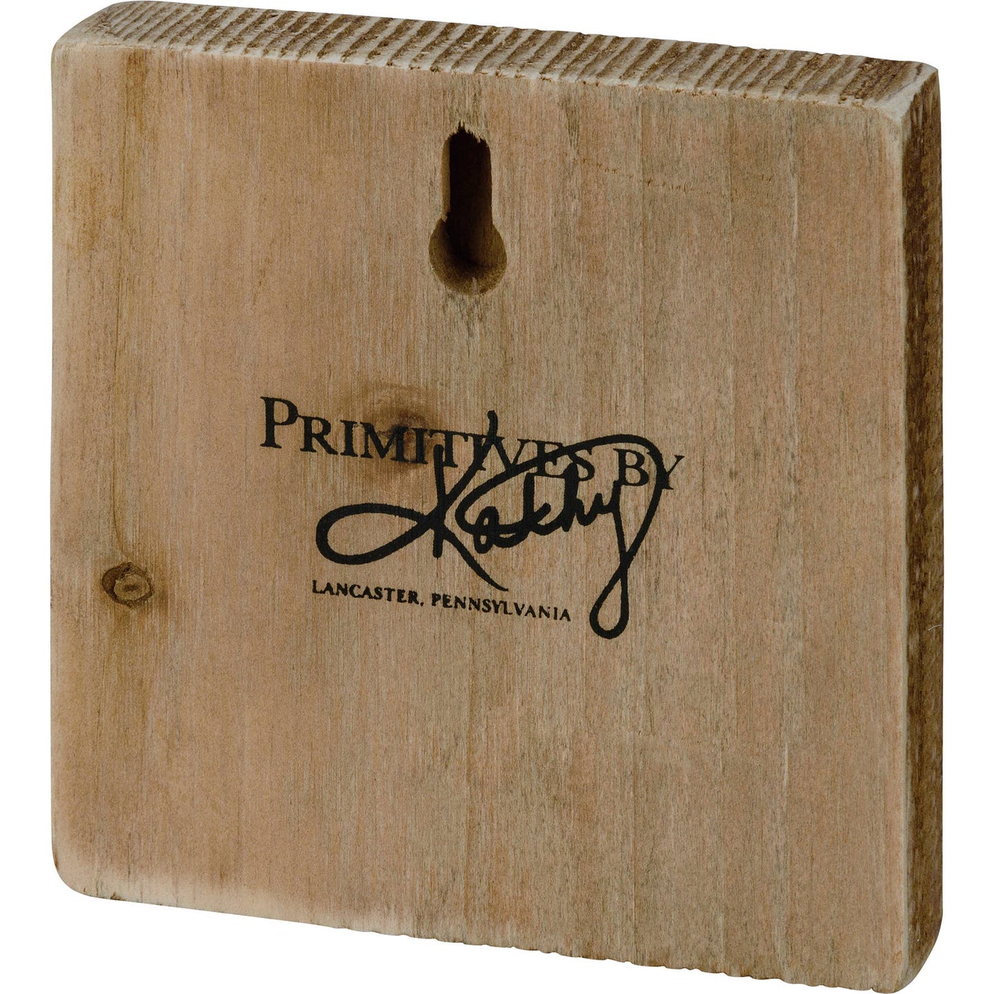 Tabby Cat Block Sign
