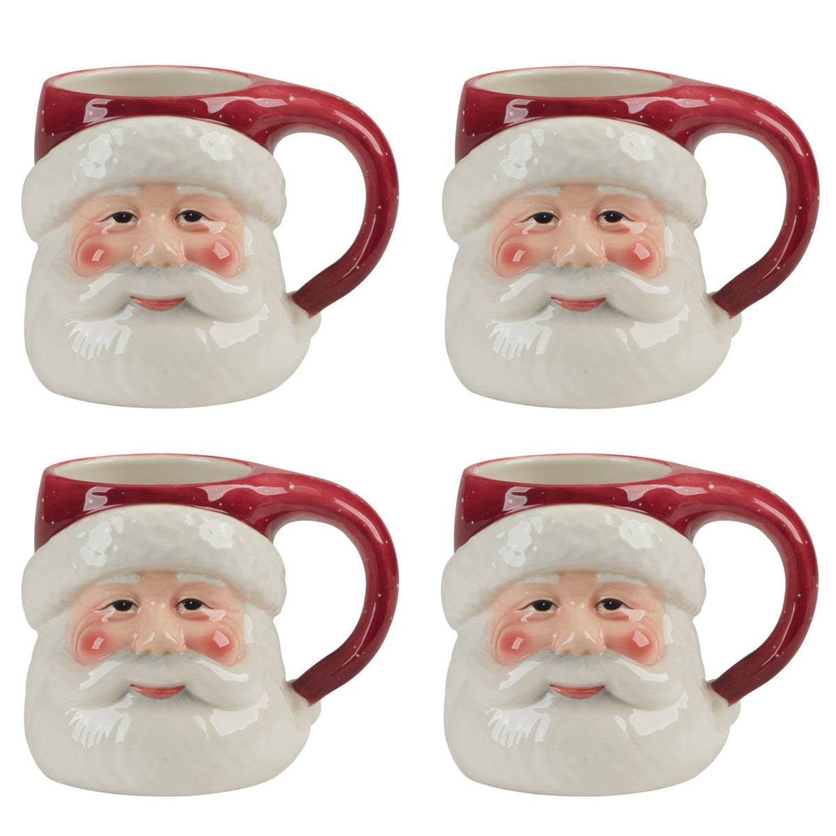 Santa's Secret Christmas 3-D Mug - Santa