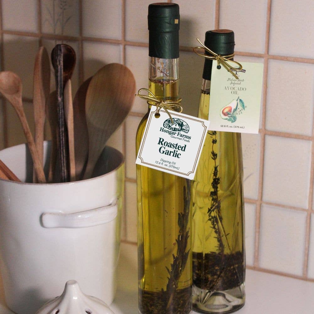 Italian Herb Infused Avocado Oil, Etched (375mL)