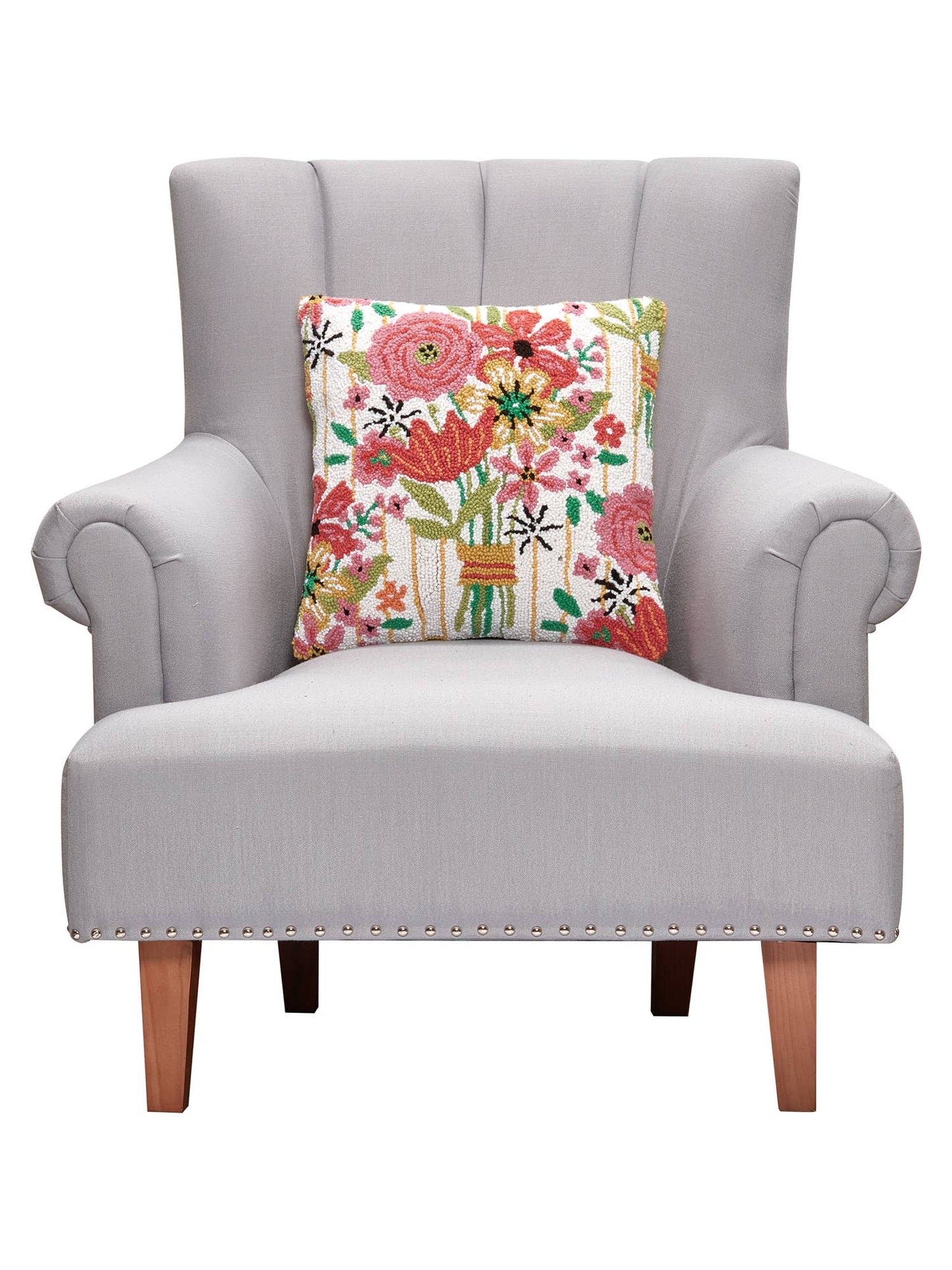 Spring Fling Hook PillowGarden Party Butterfly Hook Pillow - Suzanne Nicoll