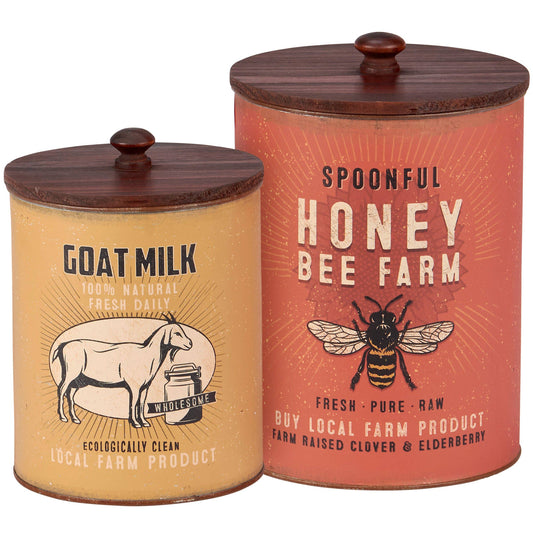 Spoonful Honey Canister Set