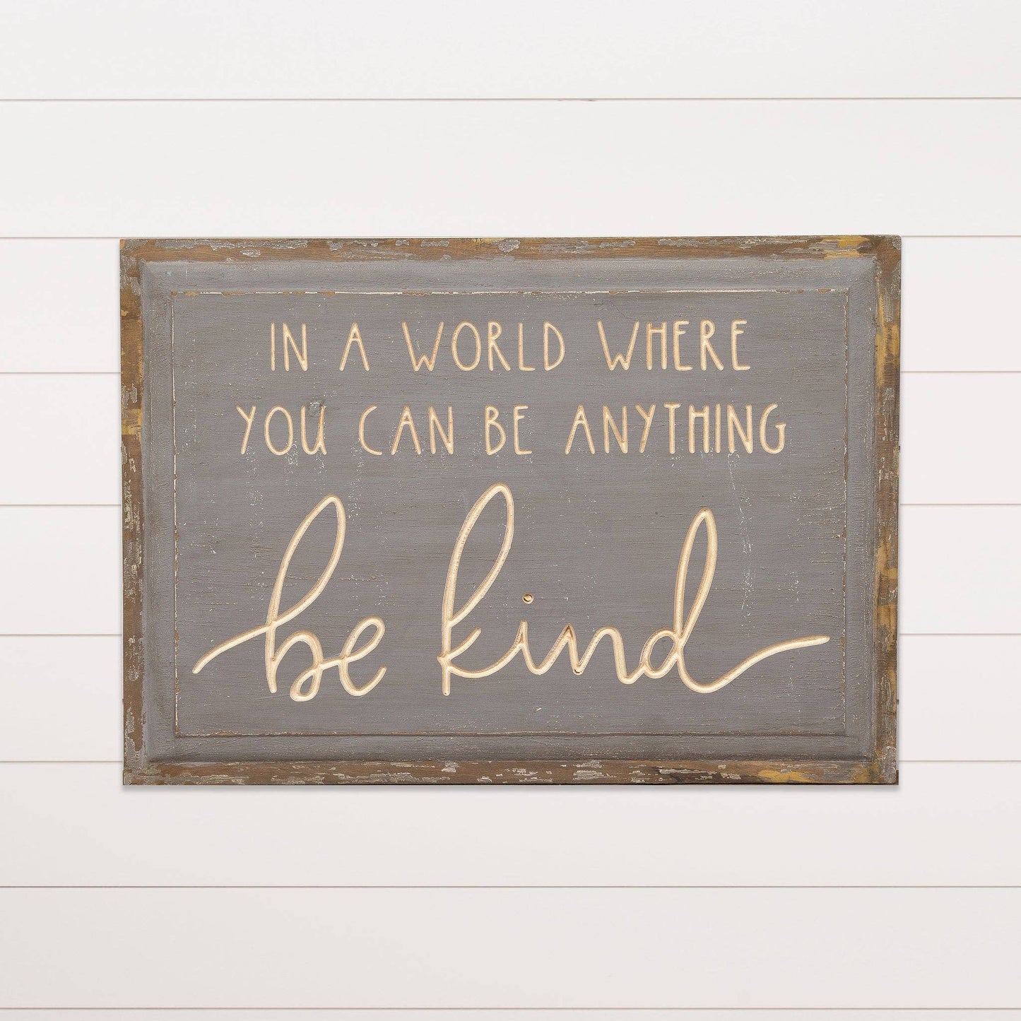 Carved Sign - Be Kind (PC)