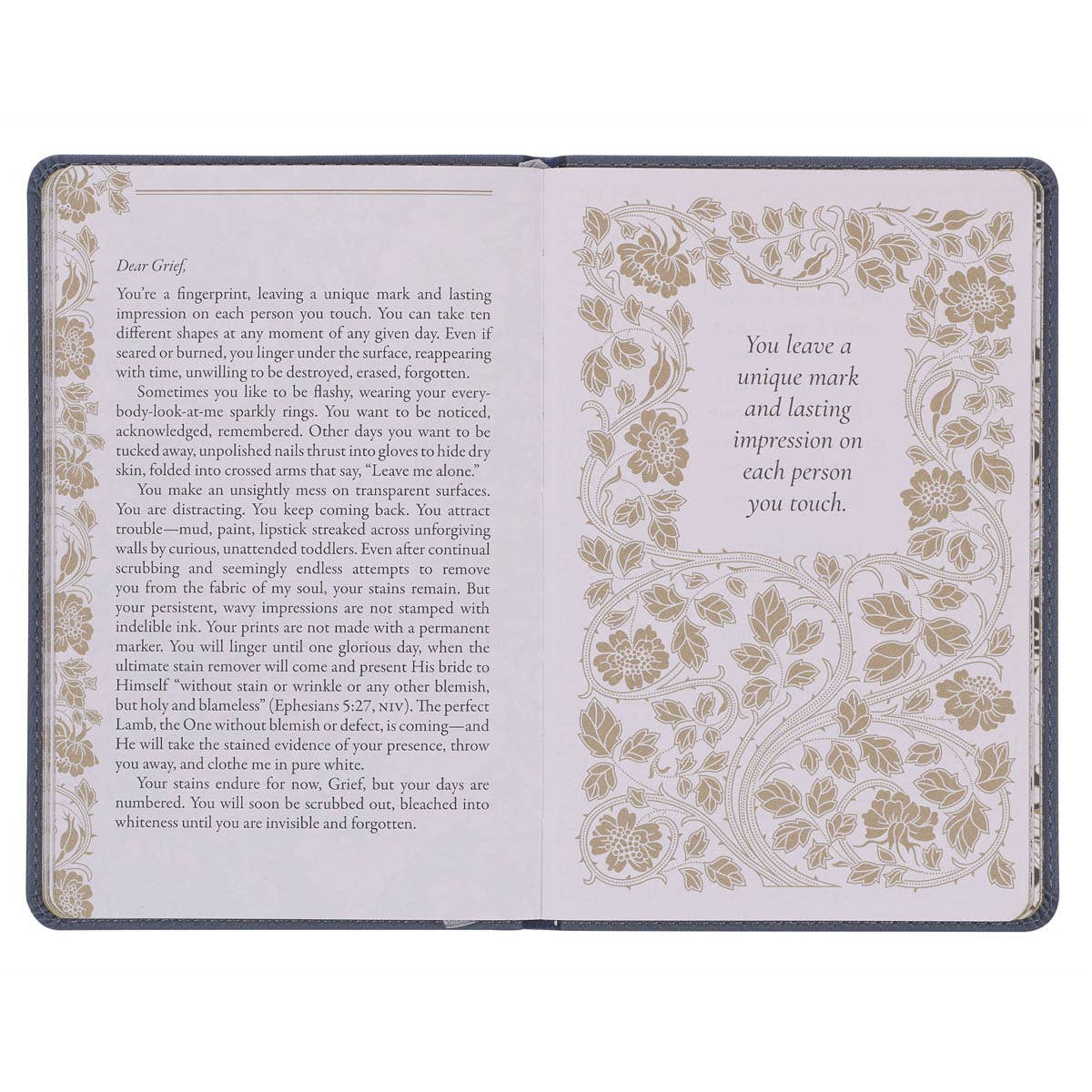 Letters to Grief Faux leather