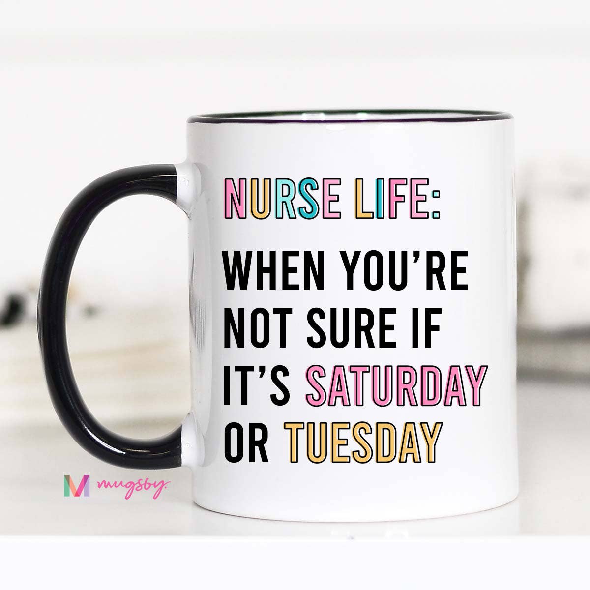 Nurse Life Funny Coffee Mug, Hospital Gift Shop
