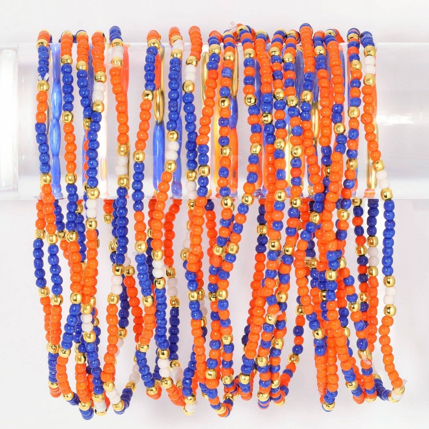 Stretch Seed Bead GAME DAY Bracelets