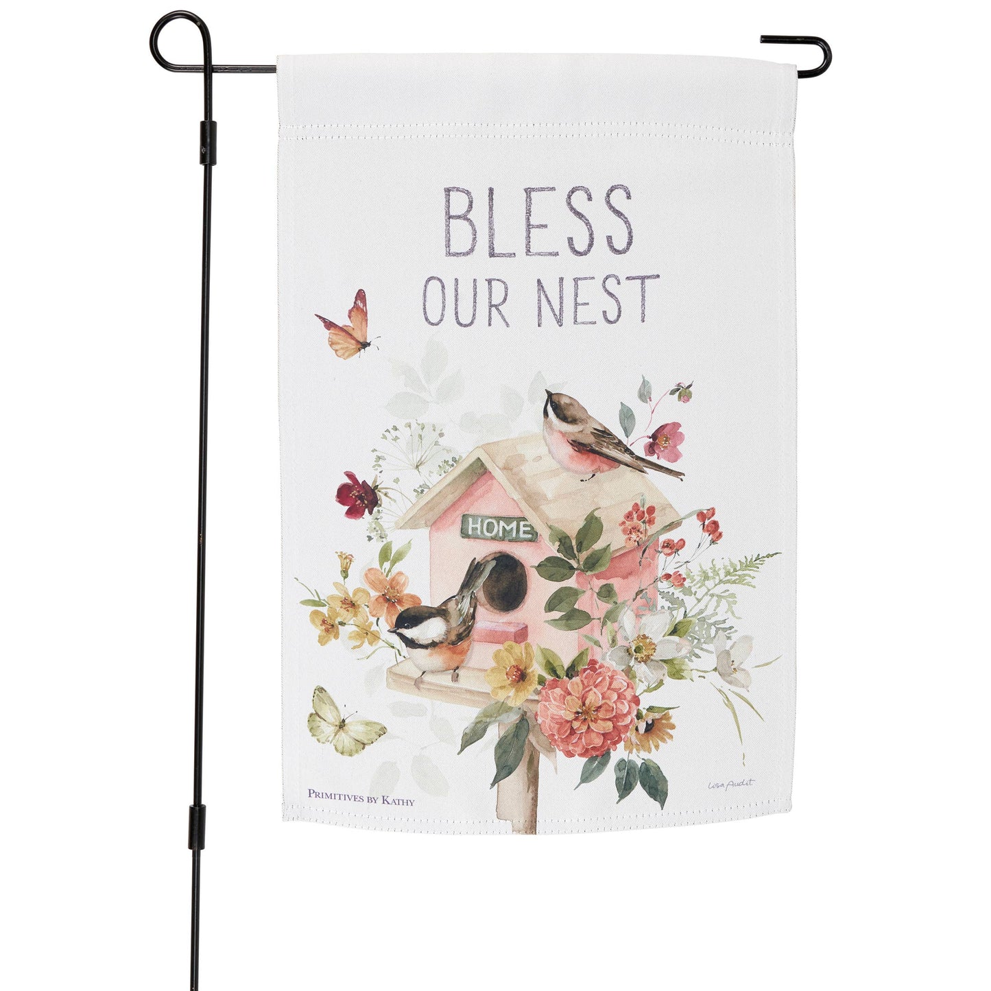 Our Nest Garden Flag