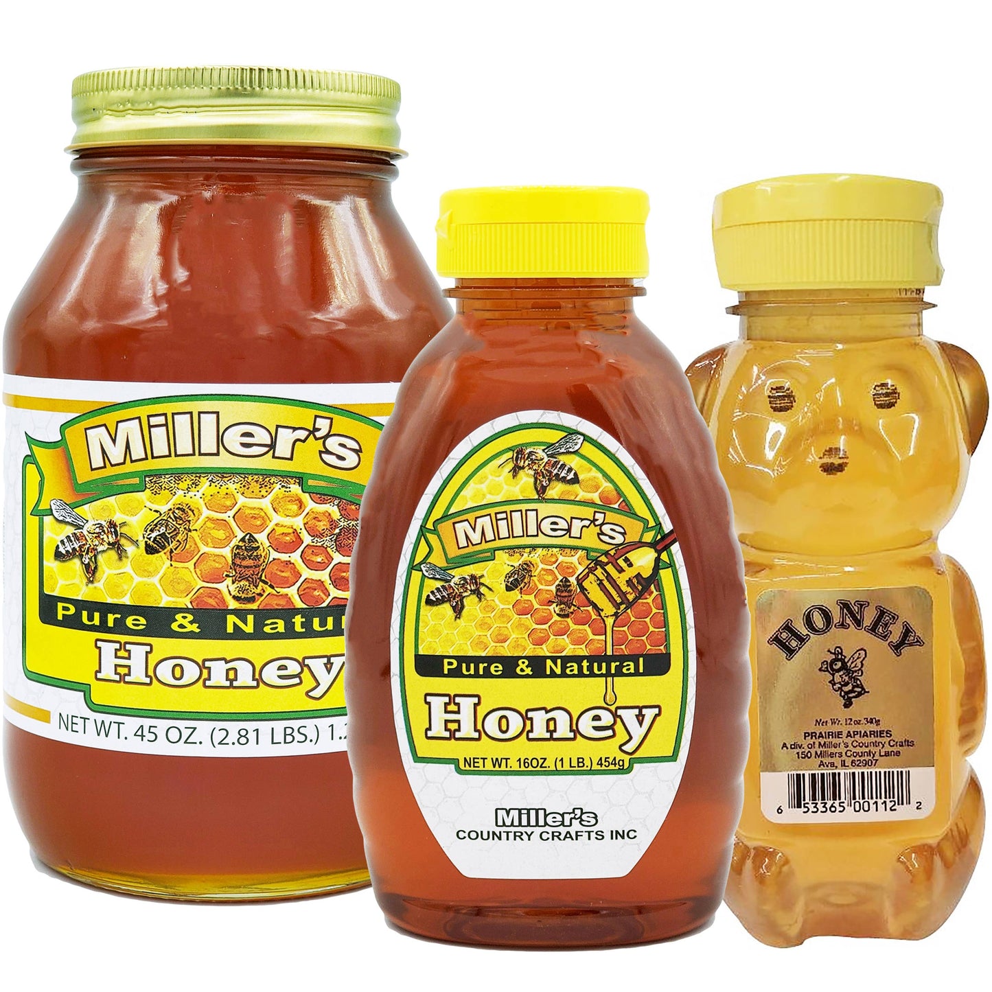 Organic Pure Amish Honey