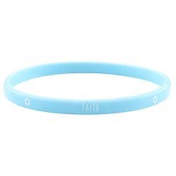 Silicone Bracelet Rainbow 4pk