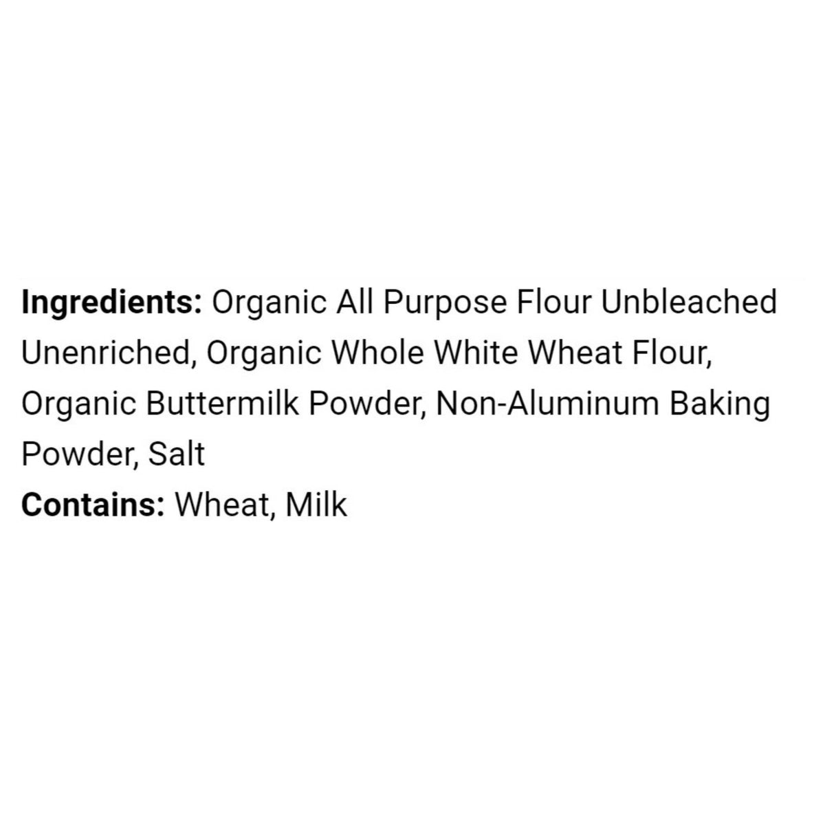 Organic Buttermilk Biscuit Mix, 22 Ounce Bag
