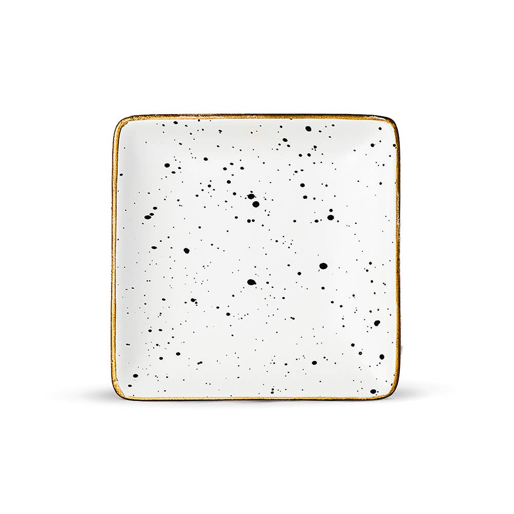 Speckled Ceramic Soap Dish Home Bathroom Decor