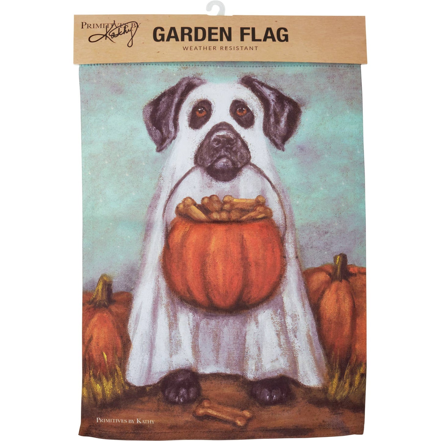 Ghost Dog Garden Flag