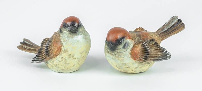 WINTERTIME HOME BIRD LARGE 2 ASSORTED