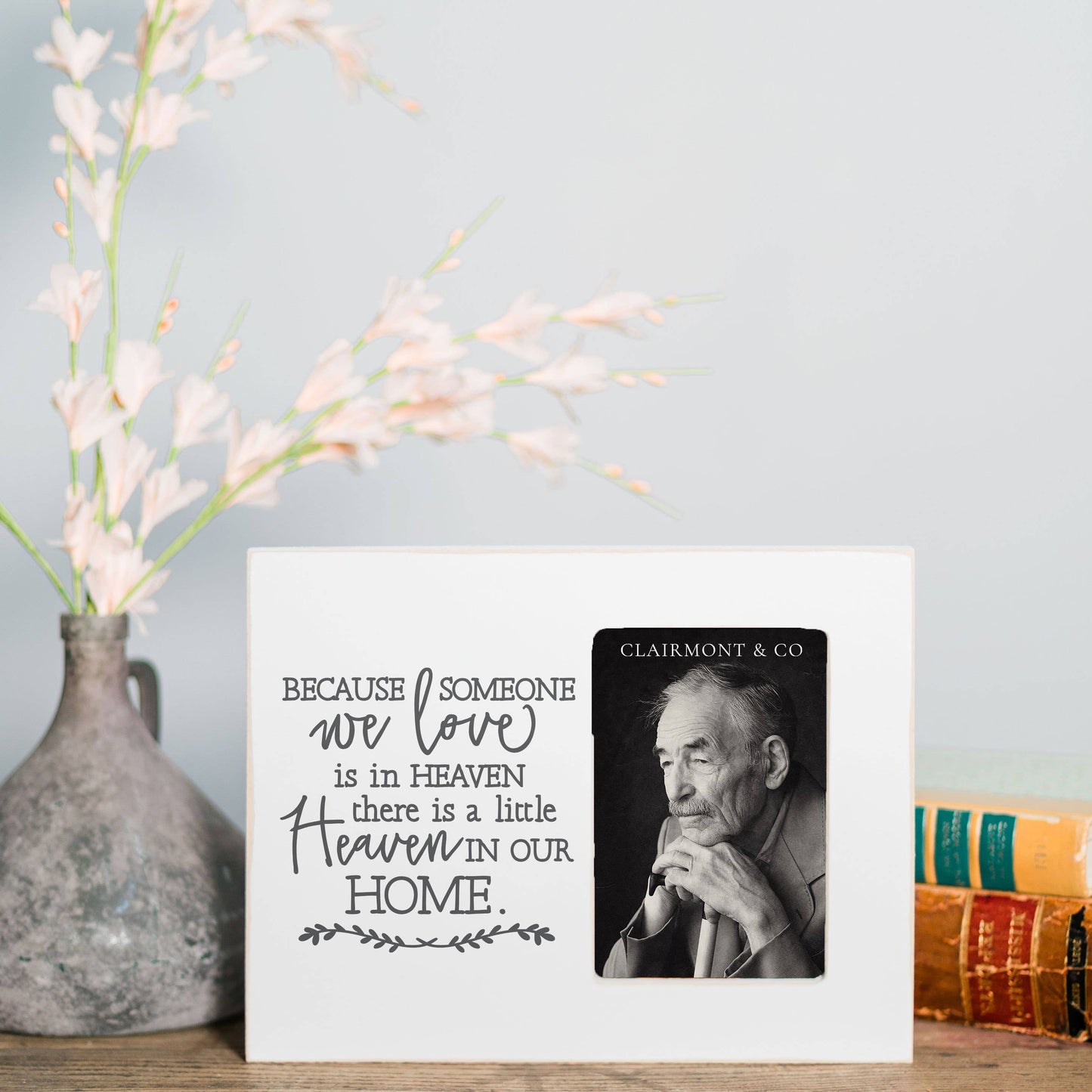 Heaven In Our Home, Bereavement Gift, Gift , Wooden Frame