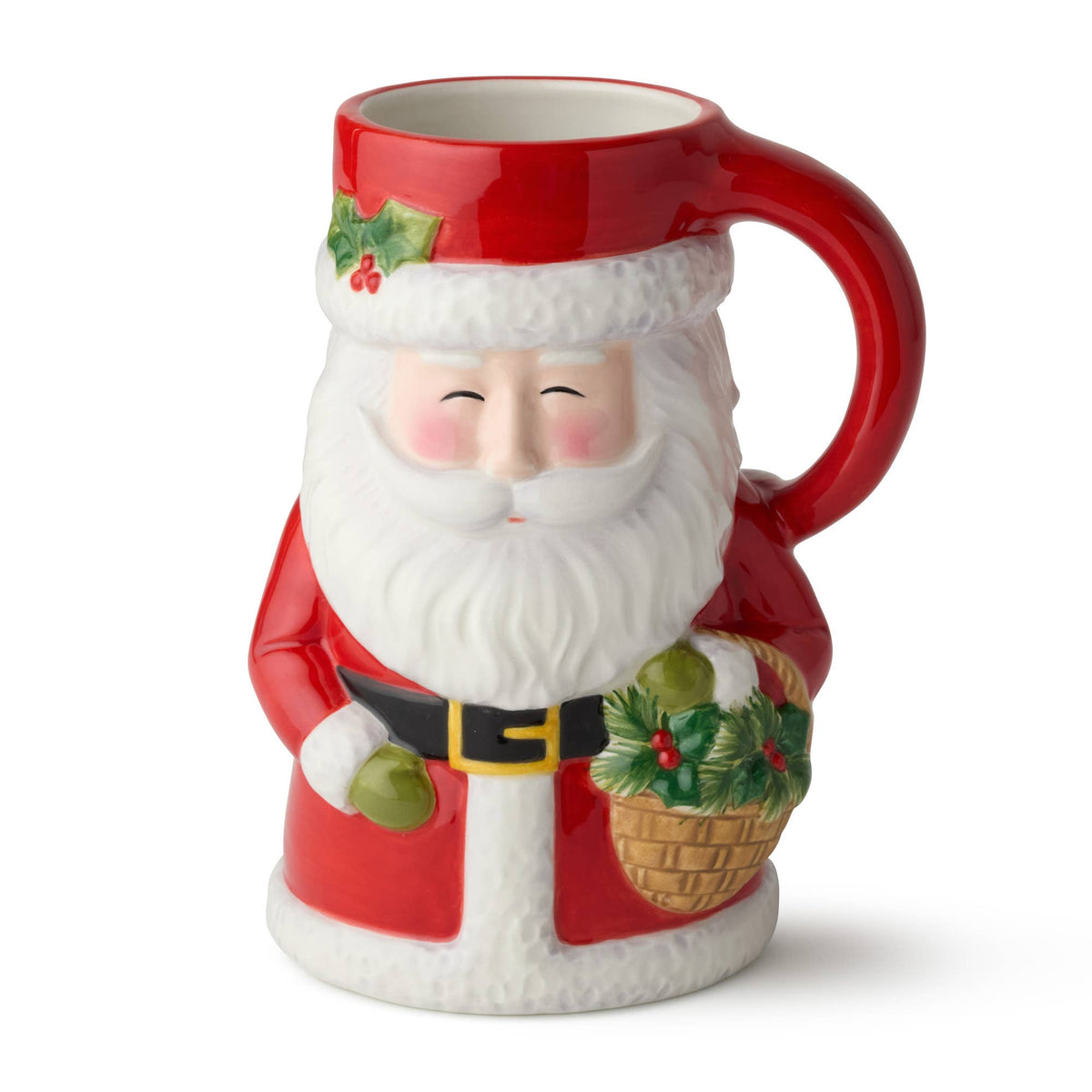 Santa Delight 3-D Santa Mug 18 oz.