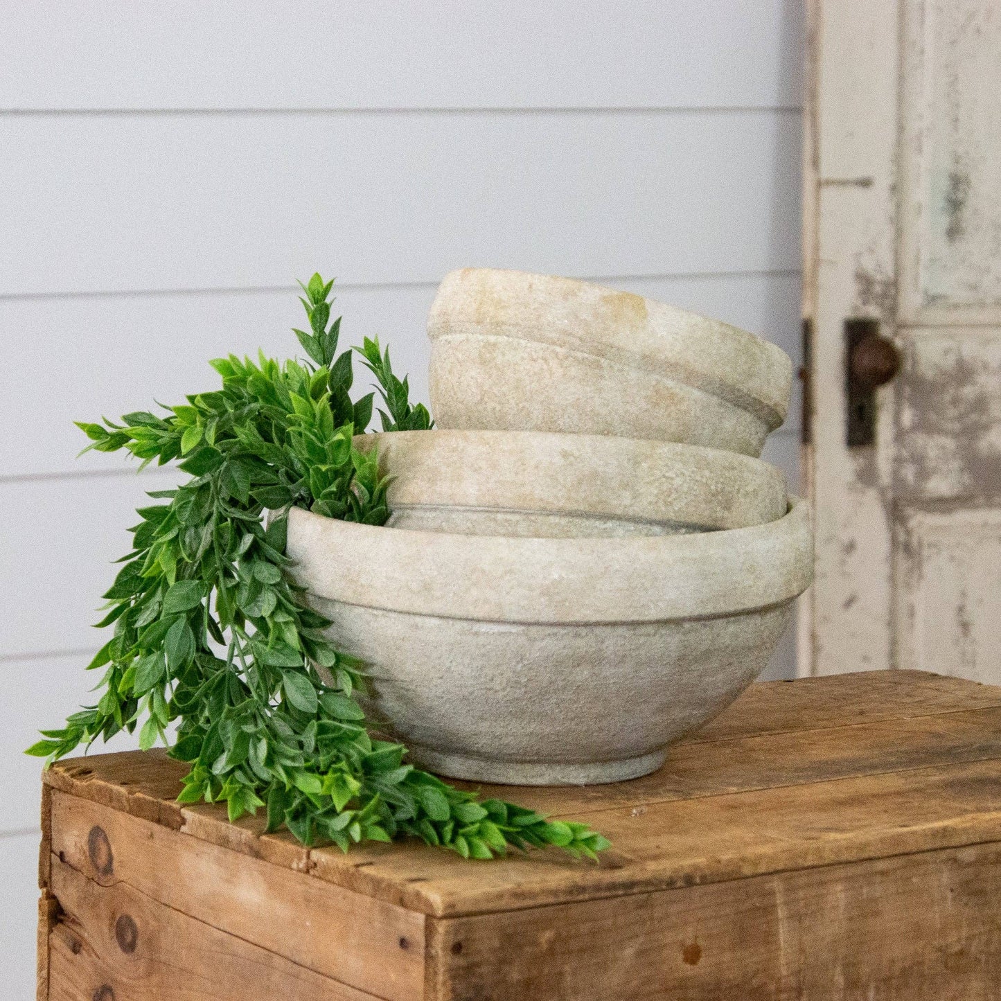Handcrafted Textured Bowls -Decorative