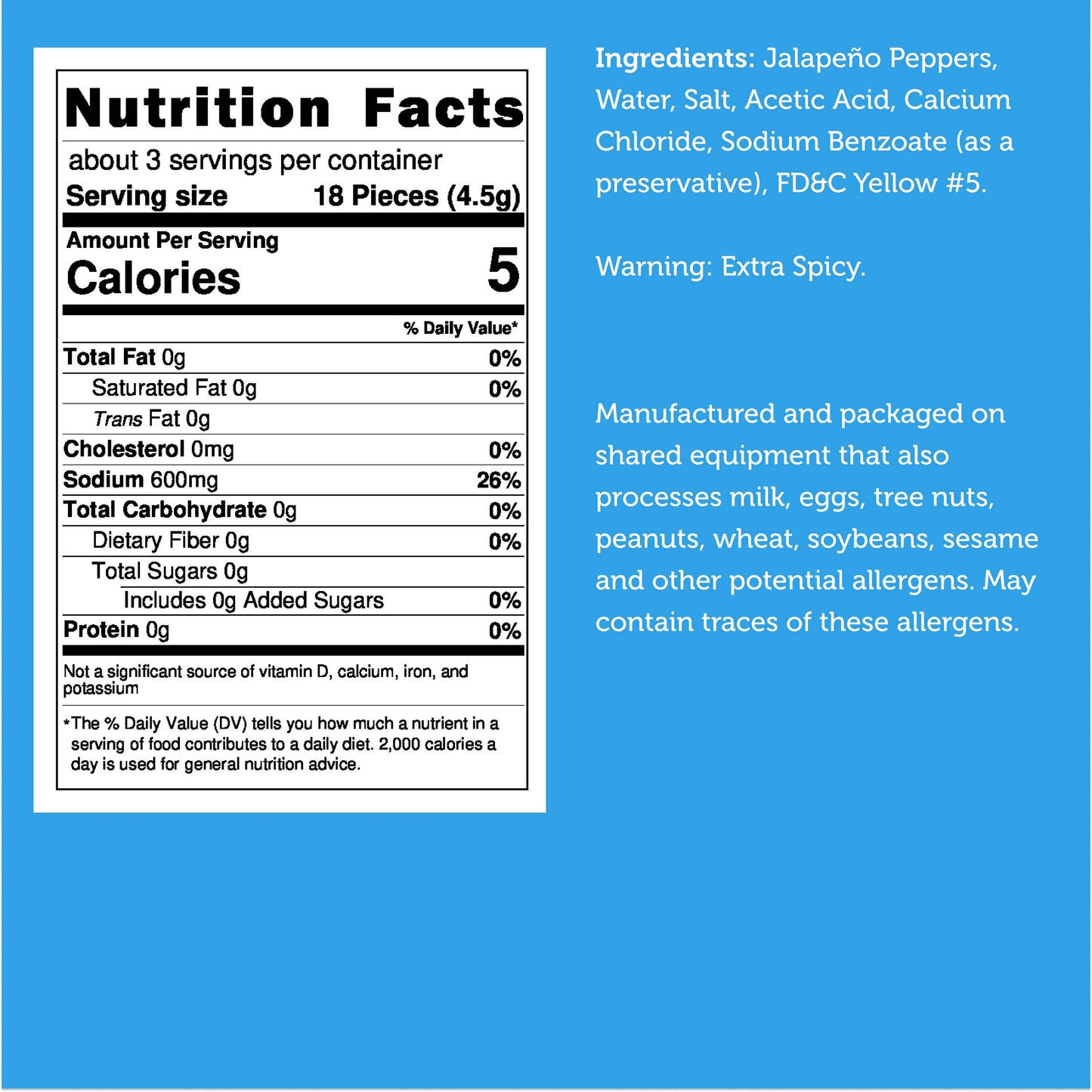 Freeze Dried Jalapeno Chips Chips (Extra Spicy)