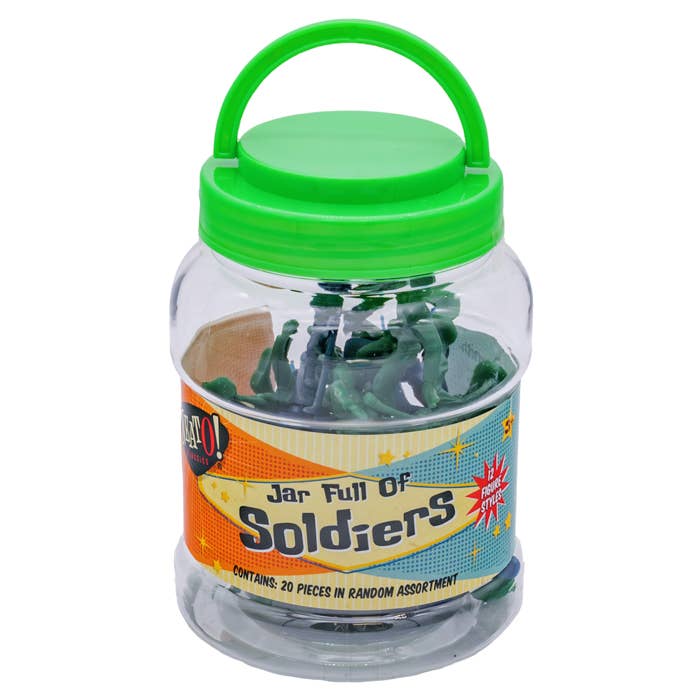 Neato! Jar Full of Soldiers- Retro Classic