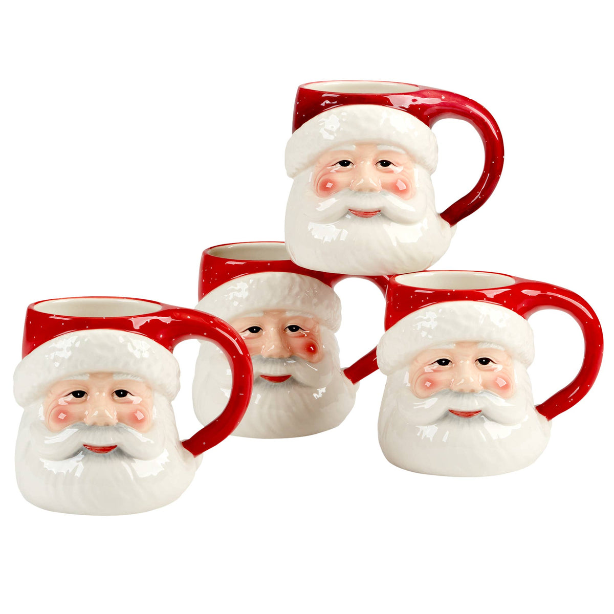 Santa's Secret Christmas 3-D Mug - Santa