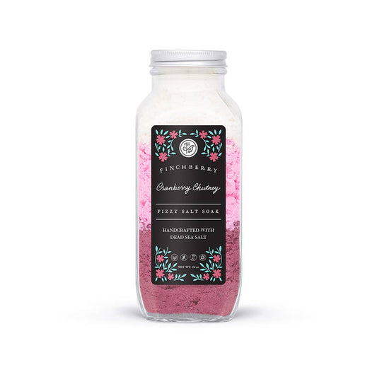 Cranberry Chutney Fizzy Salt Softening Bath Soak