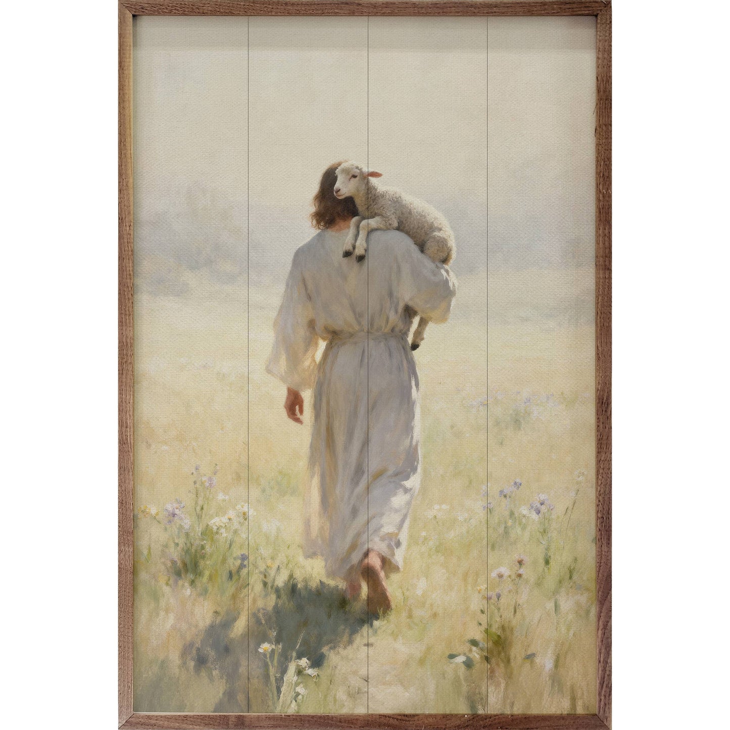 Let Me Carry You Jesus And Lamb