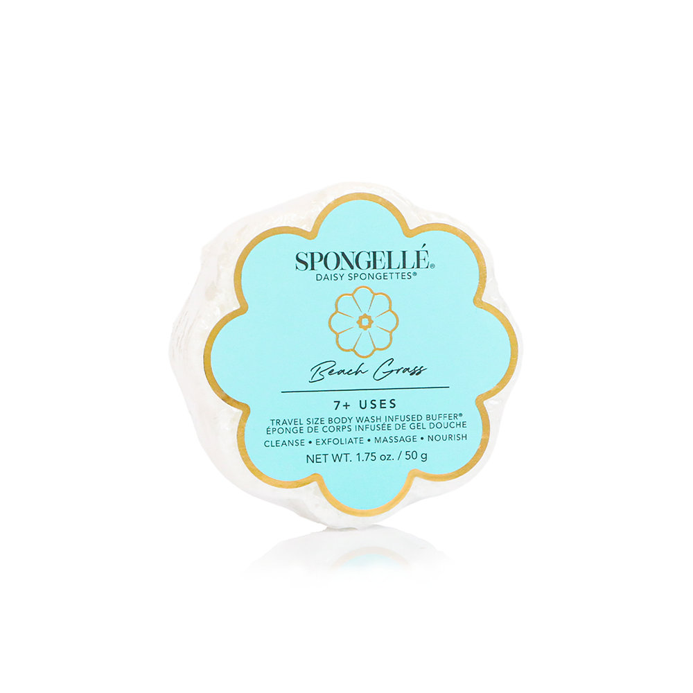 Beach Grass Daisy Spongette  | Soap Sponge | Soap Buffer