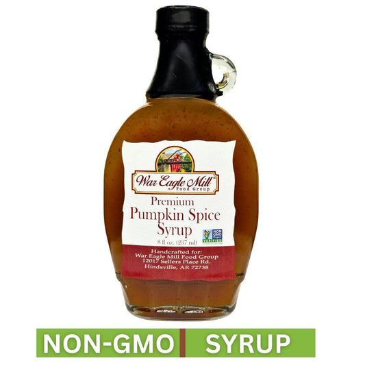 Pumpkin Spice Syrup, Non-GMO, 8 Fl. oz. Glass Bottle